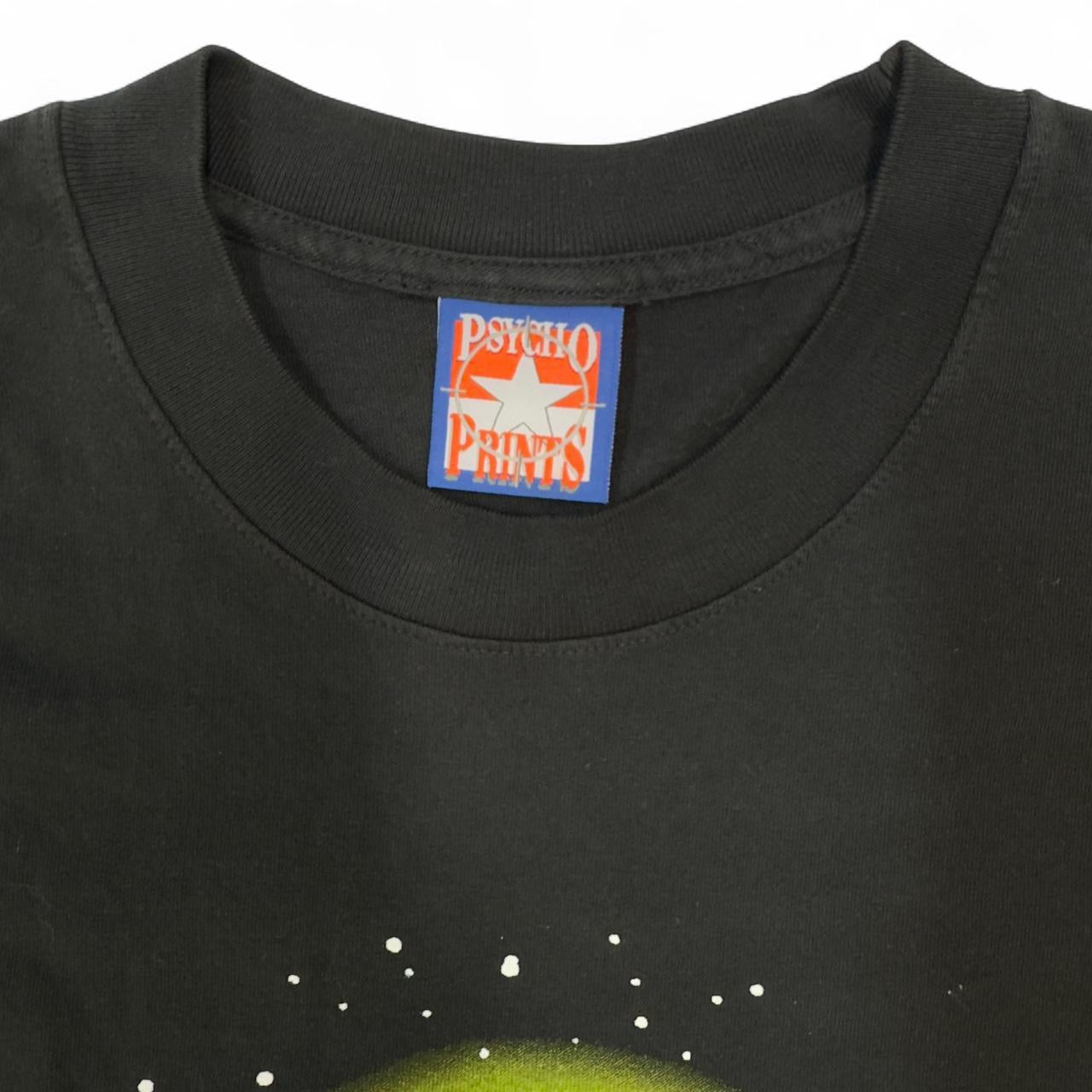 Vintage 90s 97 Marshall Apple White Follow Me Tee Size L