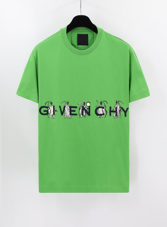 Givenchy Men's x Josh Smith embroidered reapers print graphic tee Size M