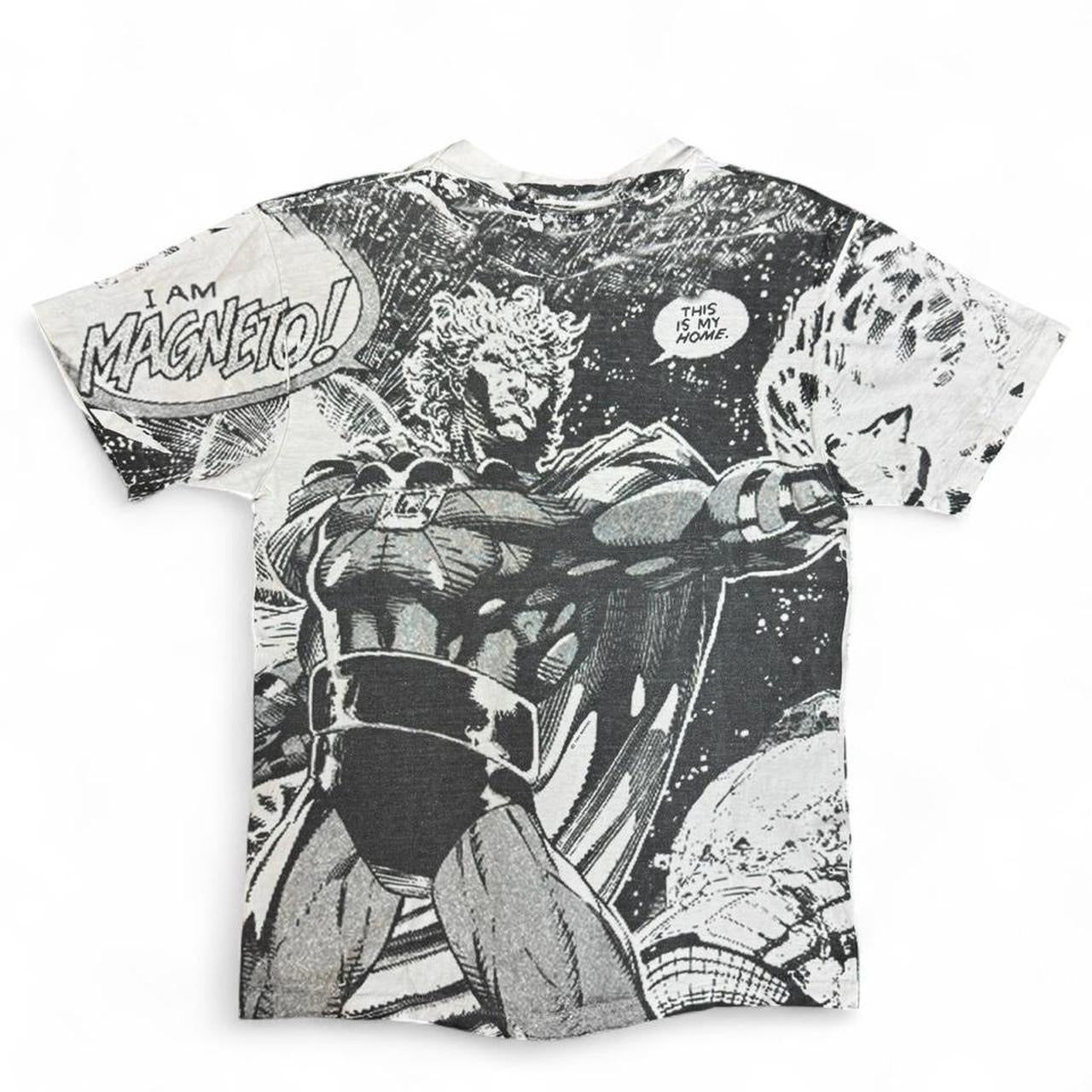 Vintage Magnetos X-Men black & white graphic tee Size XL