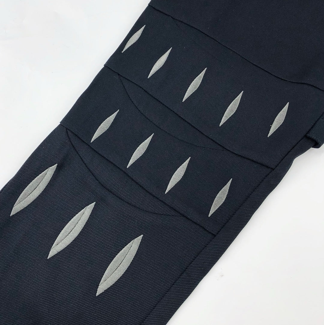 Kiko Kostadinov Arcadia embroidered trousers Size L