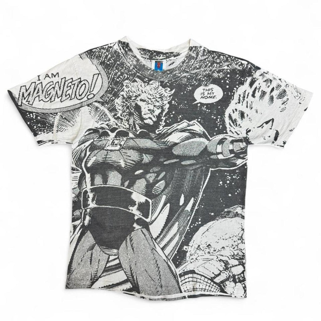 Vintage Magnetos X-Men black & white graphic tee Size XL
