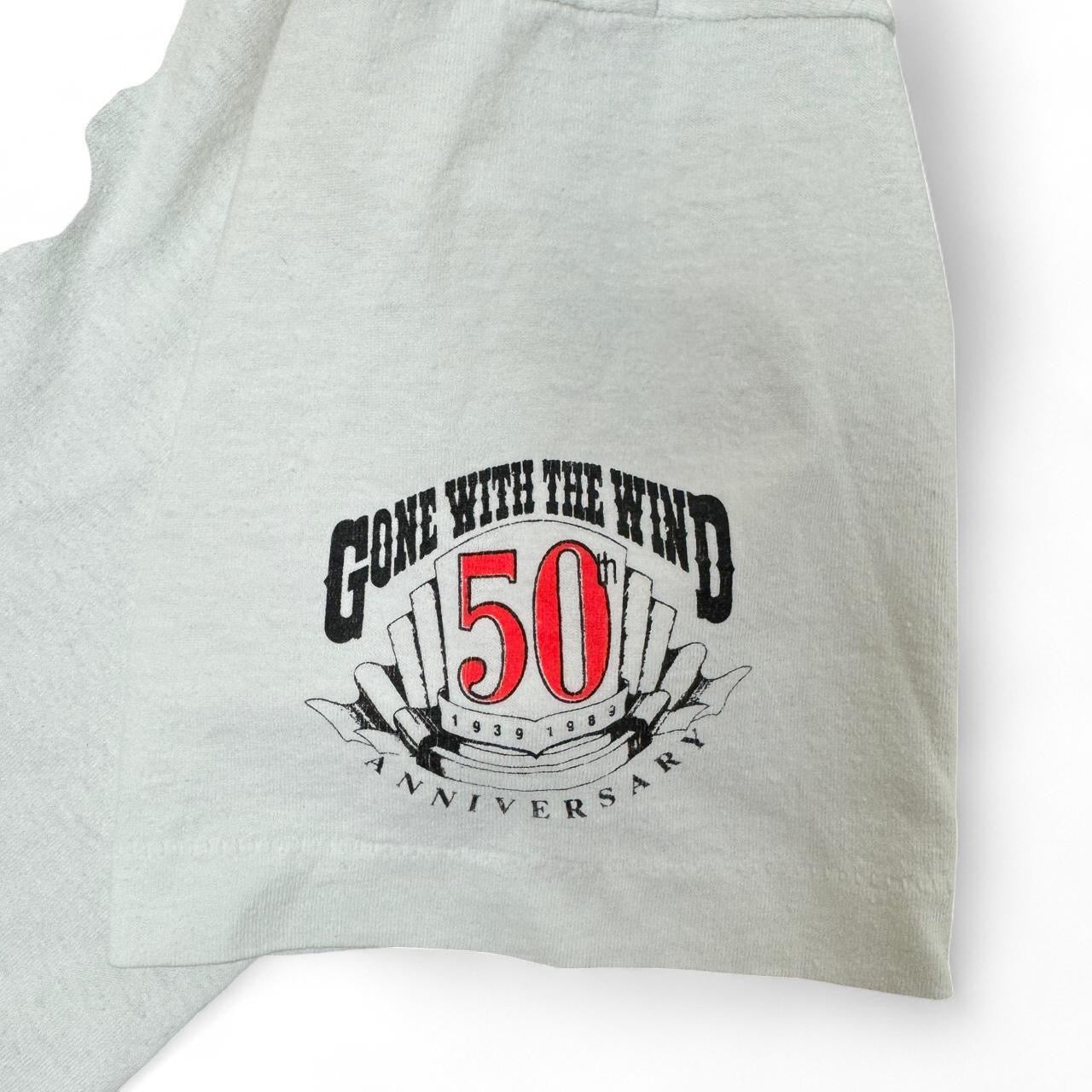 VTG 1989 Gone with the Wind 50th anniversary movie promo T-shirt Size XL