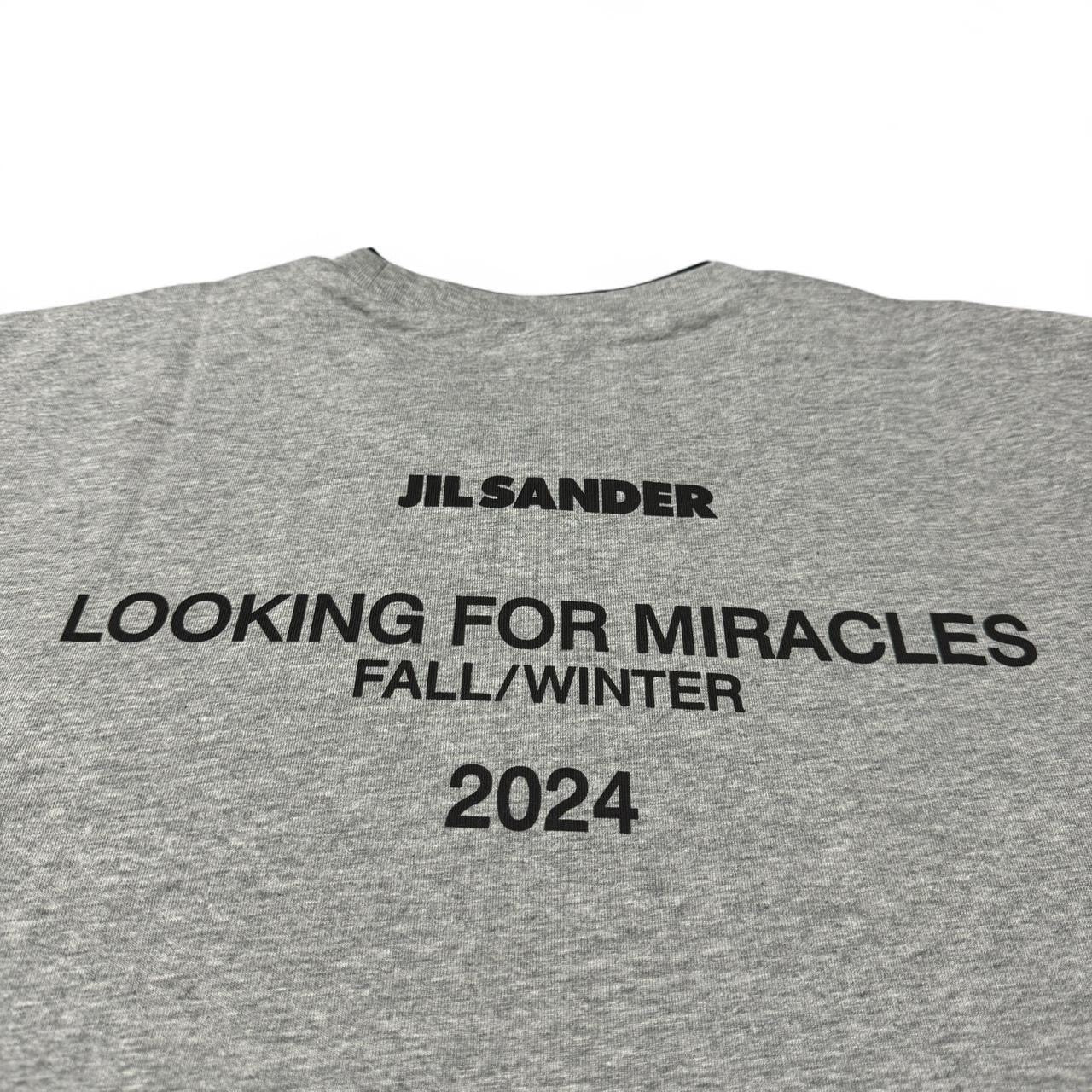 Jil Sander "Looking For Miracles" double-layer long-sleeved T-shirt