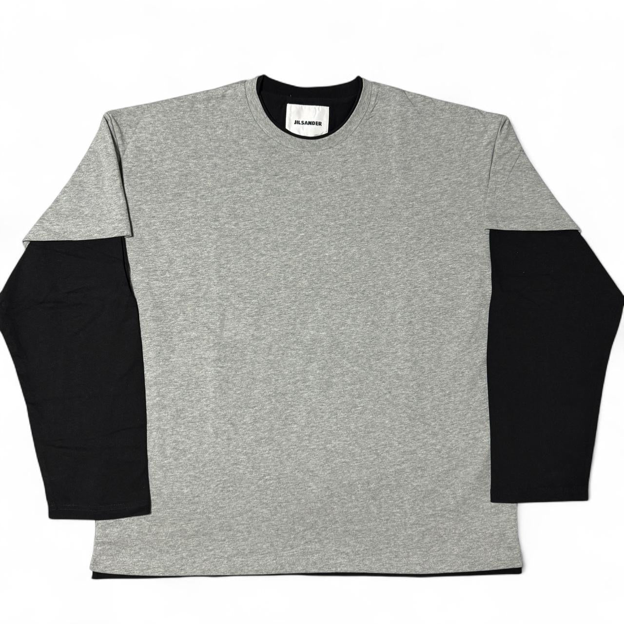 Jil Sander "Looking For Miracles" double-layer long-sleeved T-shirt