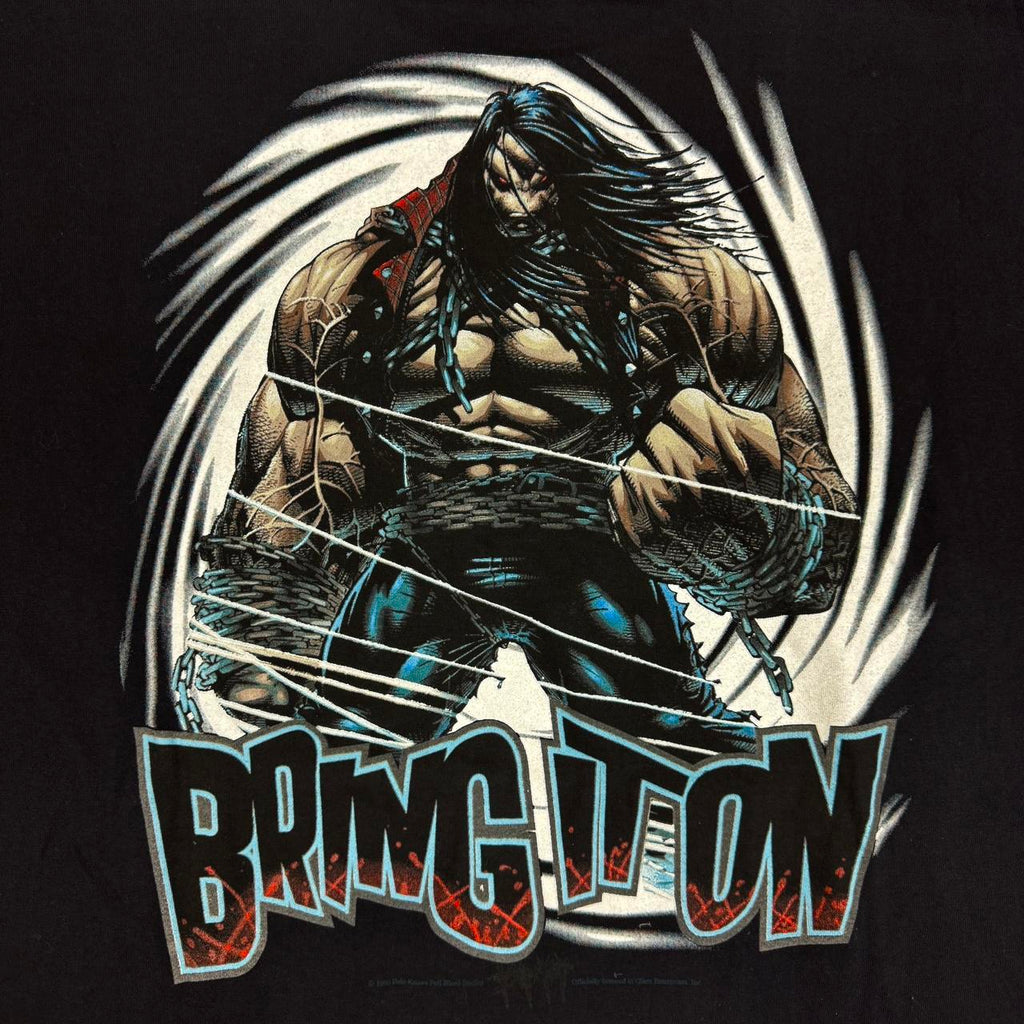 1996 Vintage Marvel Comics  PITT  “Bring it on” by Dale Keown T-shirt Size XL