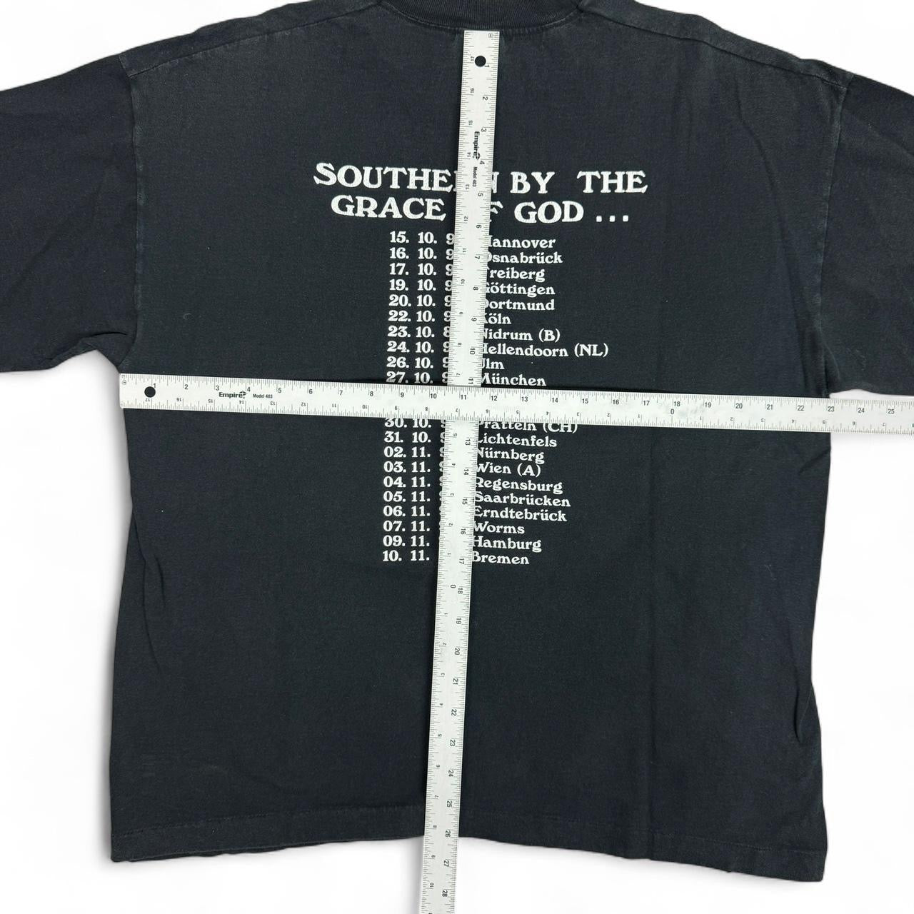 Vintage Molly Hatchet Silent Reign of Heroes band t-shirt sis XL