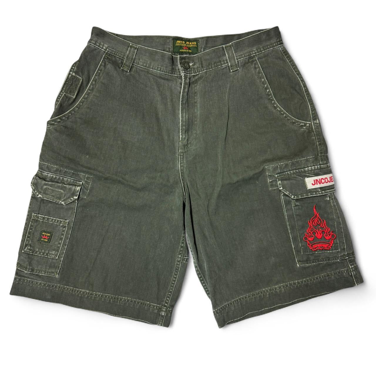 JNCO Jeans cargo shorts size 34
