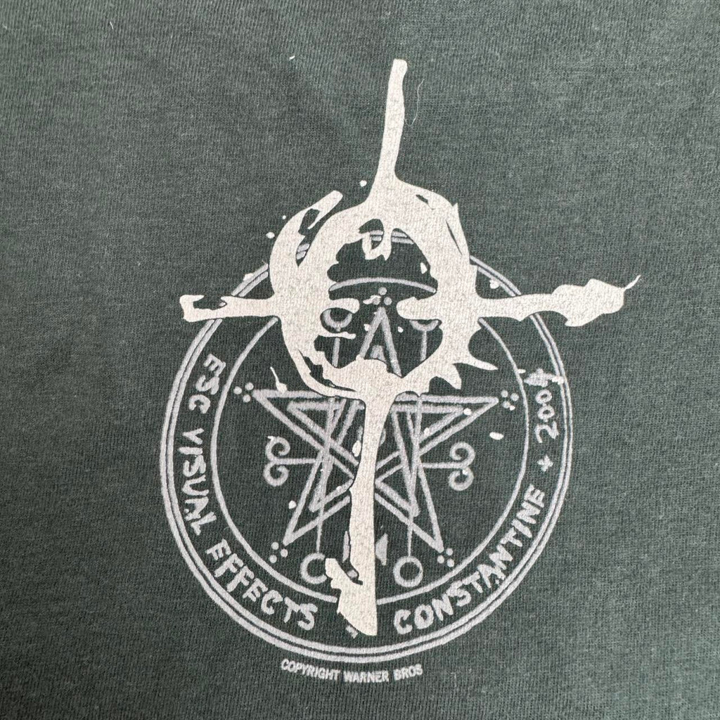 Y2K Green Constantine graphic tee Size M