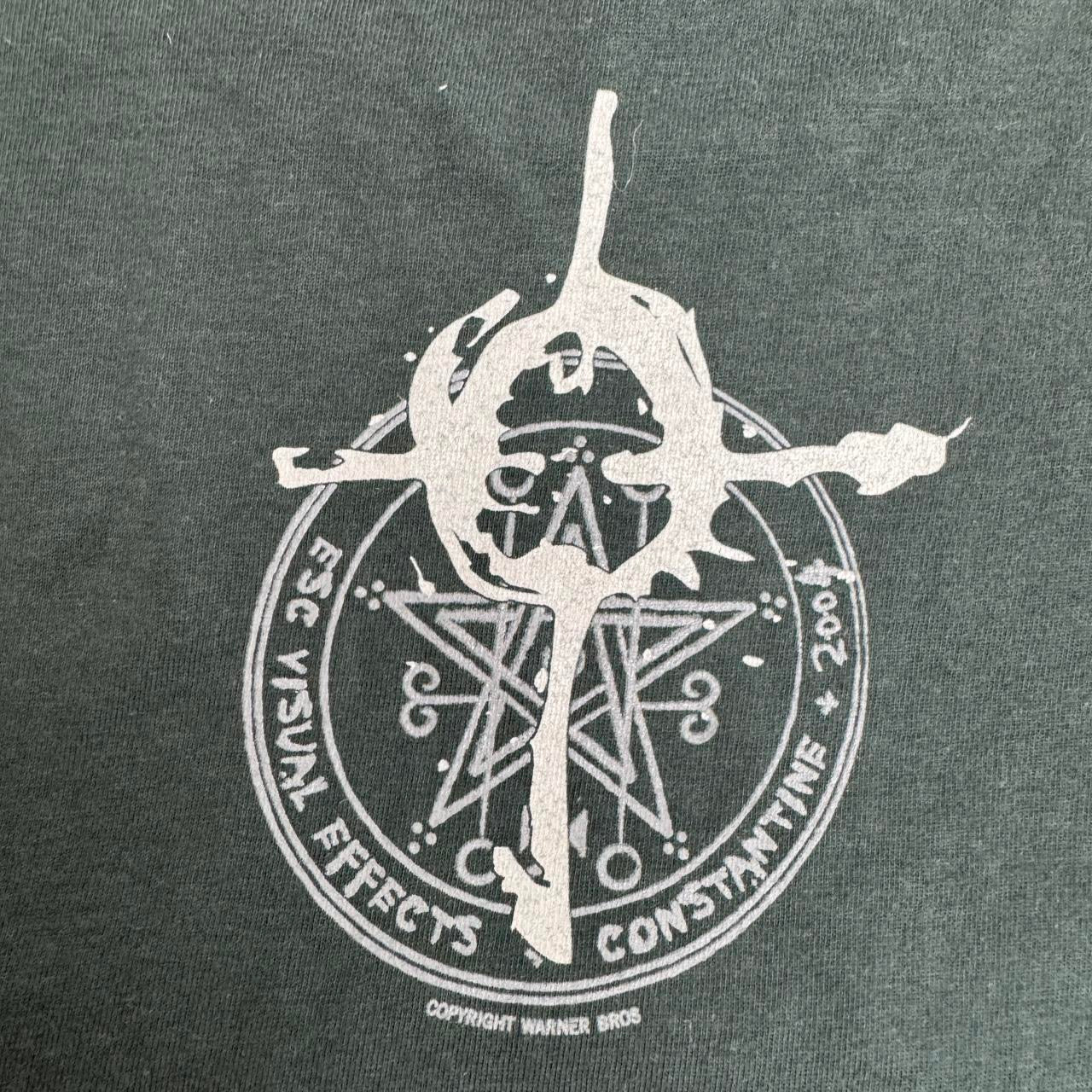 Y2K Green Constantine graphic tee Size M