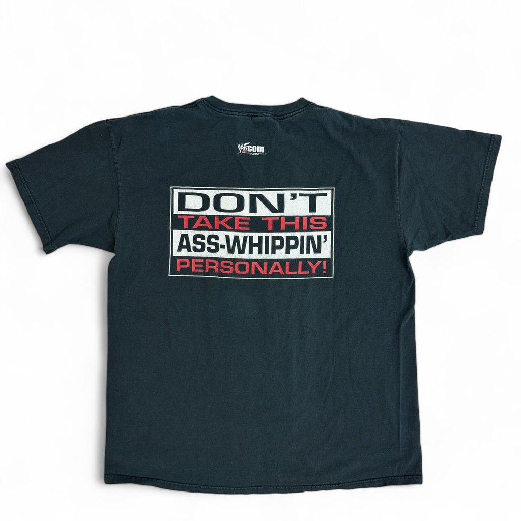 Vintage 2001 WWF "APA Protection" t-shirt Size XXL