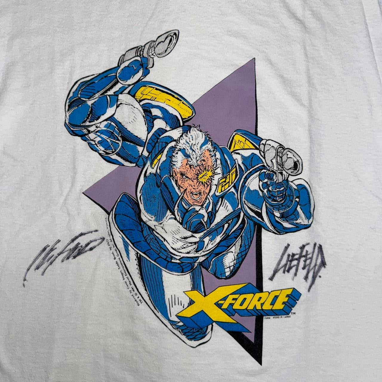 Vintage 1991 Marvel X-Force Cable t-shirt 
 Size XL