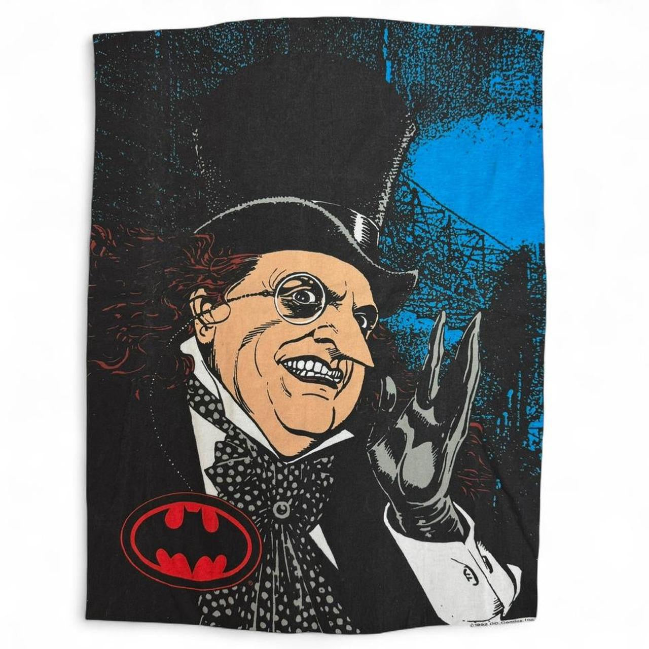 Vintage1989 Batman Returns Penguin white tee size L