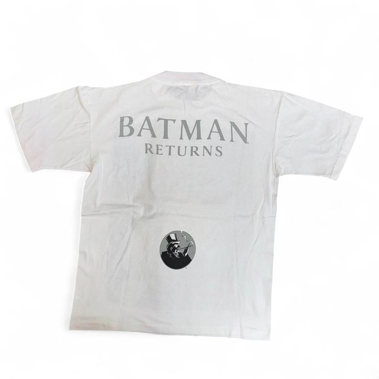 Vintage1989 Batman Returns Penguin white tee size L