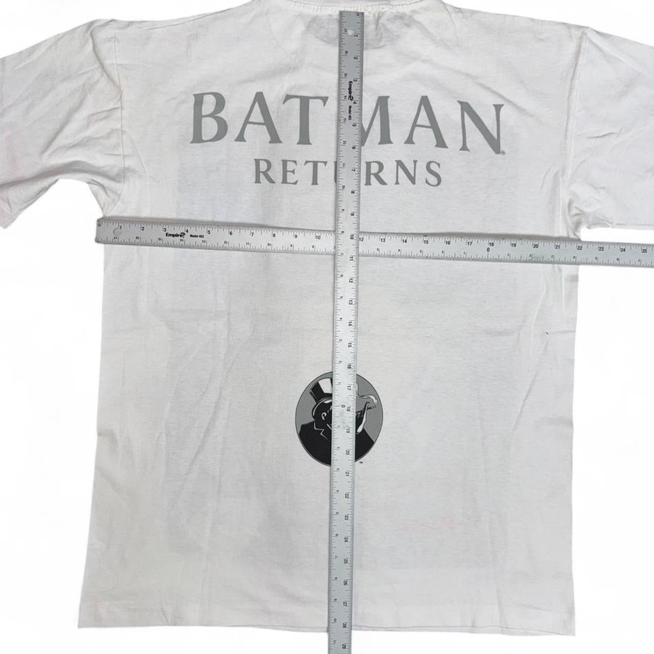 Vintage1989 Batman Returns Penguin white tee size L