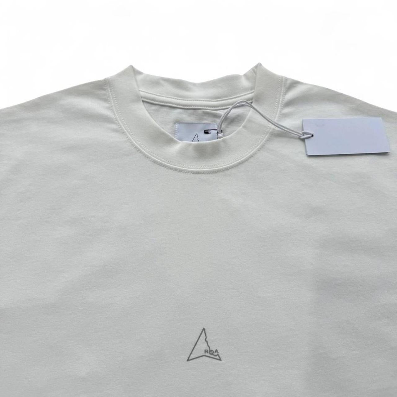 ROA reflective logo  cotton t-shirt Size L